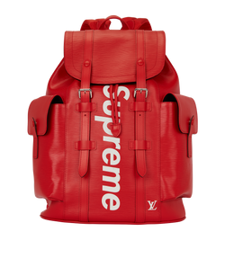 X Supreme Christopher PM Backpack, Epi, Red, E, TR1177(2017), 2*